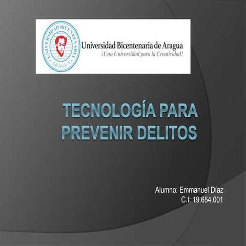 Mapa mental prevencion del delito | PPTX