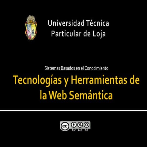TecnologíAs Y Herramientas De La Web SemáNtica