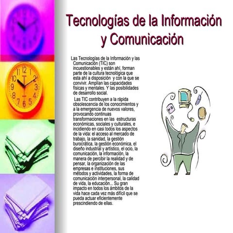 Tecnologías de la información y comunicación