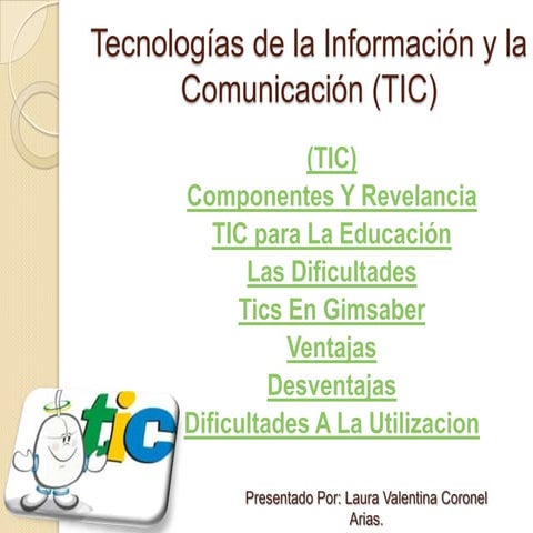 Tecnologías de la información y la comunicación...