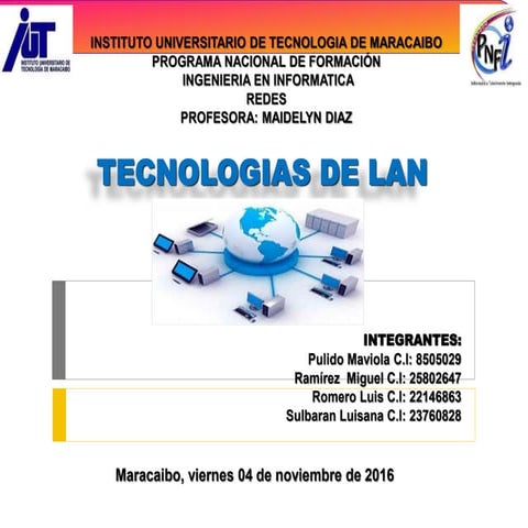 Tecnologías de  Lan 
