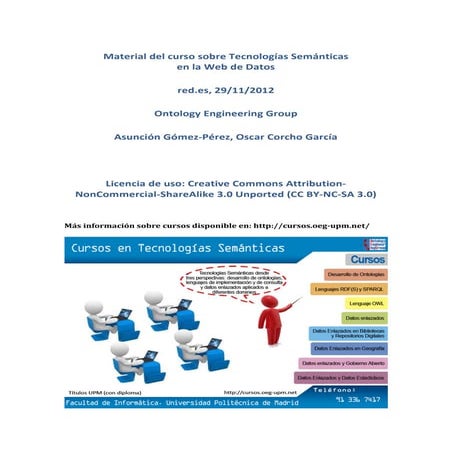 Tecnologías Semánticas en la Web de Datos