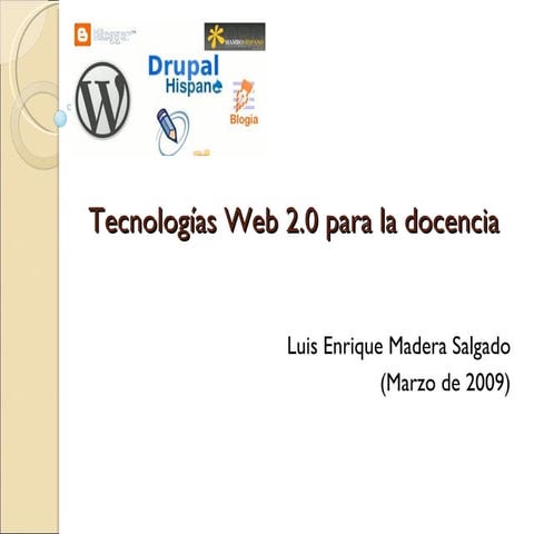 Tecnología web 2.0