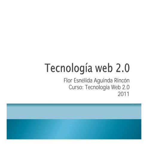 Tecnología web 2