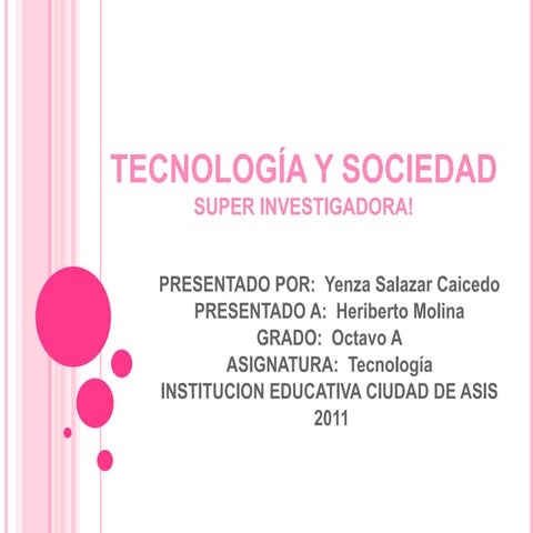 Tecnología y sociedad