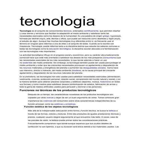 Tecnologia