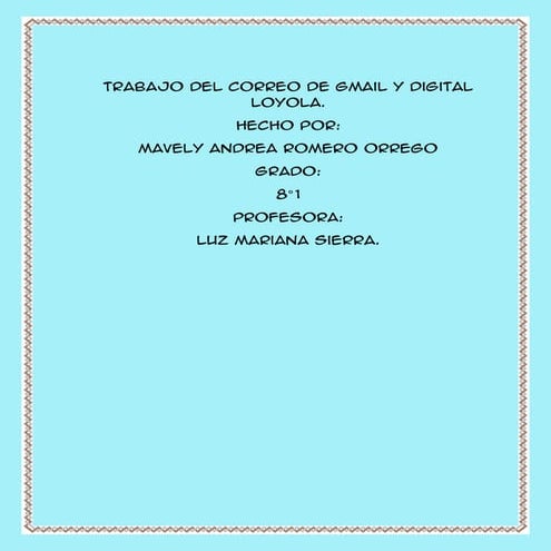 Tutorial para crear un correo de gmail | PPTX