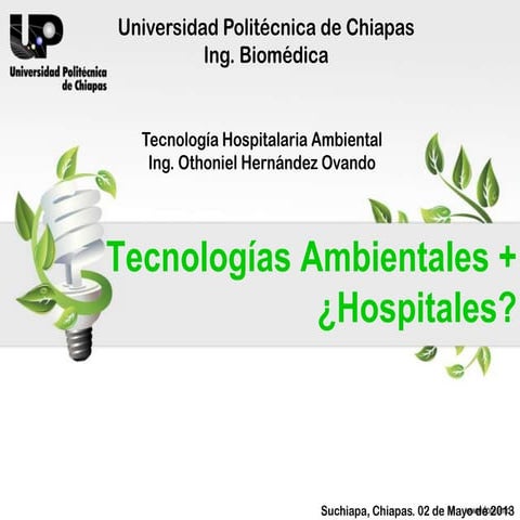Tecnologia Hospitalaria Ambiental