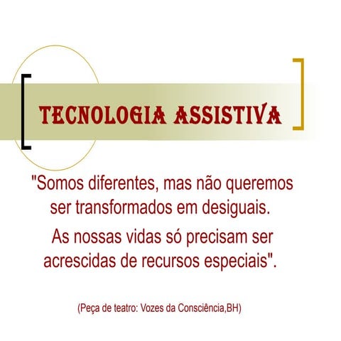 Tecnologia assistiva
