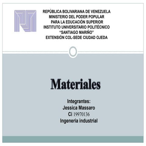 Tecnologia de materiales jessica