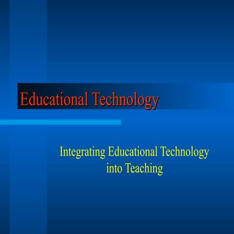 Educational Technology