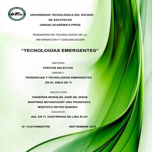 Tecnologia emergente