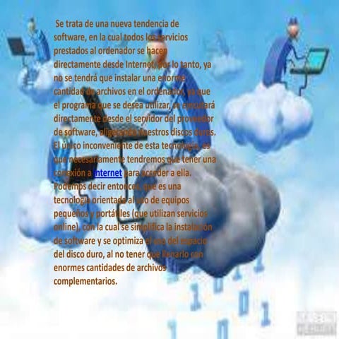 Tecnologia en la nube