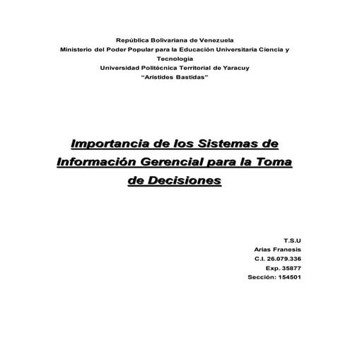 Tecnologia gerencial