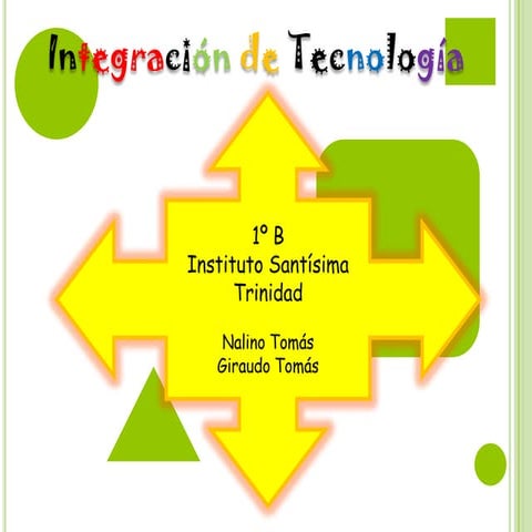 Integración de Tecnología!