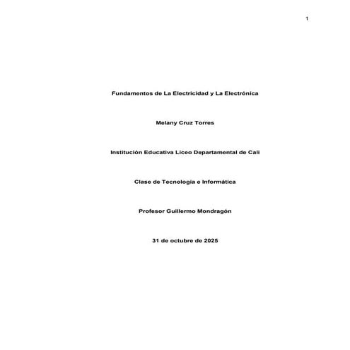 Trabajo Tecnología Melany cruz torressnsjs