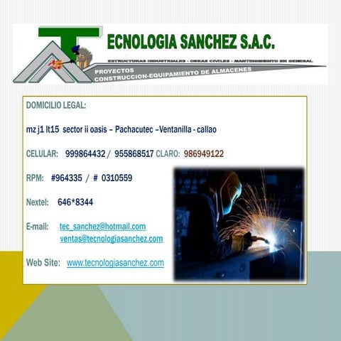 Tecnologia sanchez sac1