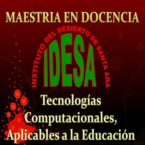 Tecnologias computacionales aplicables a la educacion