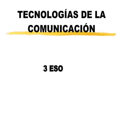 Tecnologias De La Comunicacion