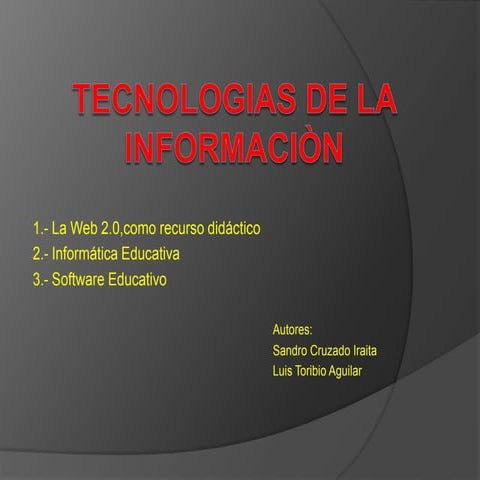 Tecnologias De La Informaciòn