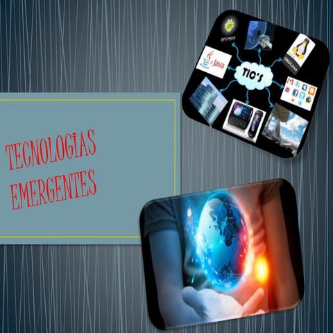 Tecnologias emergentes 