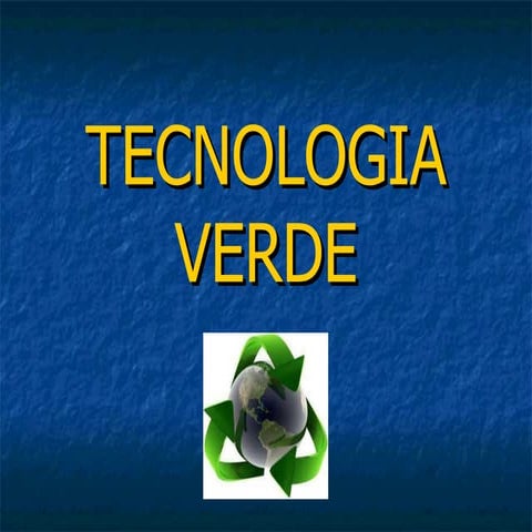 Tecnologia verde