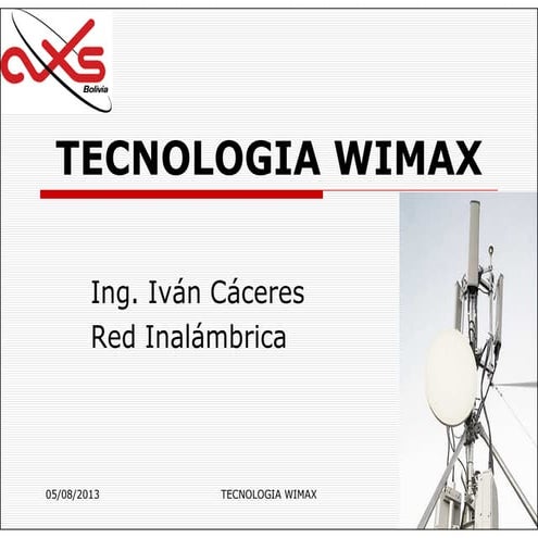 Tecnologia WiMAX