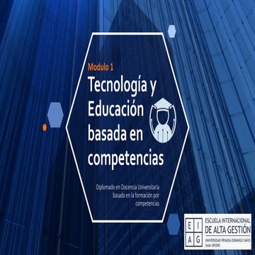 Tecnologia y Educacion basada en Competencias
