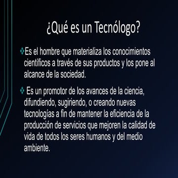 Tecnologo exposicion
