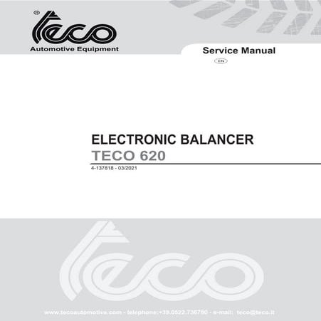 Teco620 service 4-137818_03-2021_eng | PDF