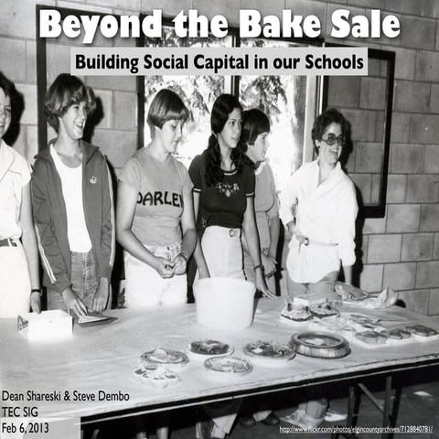 Understanding and Building Social Capital