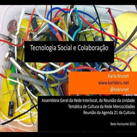 Tecnologia social e colaboração