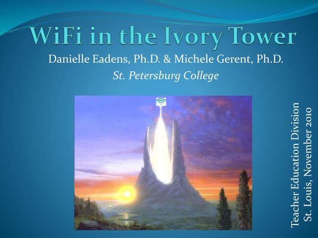Ted 2010 Wifi in the Ivory Tower
