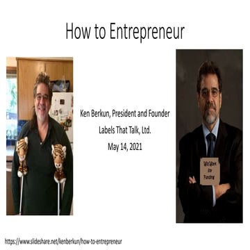 How To Entrepreneur 