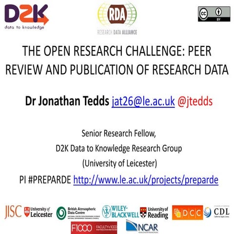 Jonathan Tedds Distinguished Lecture at DLab, UC Berkeley, 12 Sep 2013: "The ...