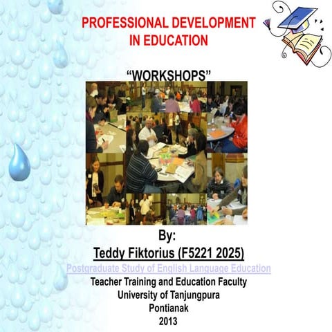 professional development in education: workshops
