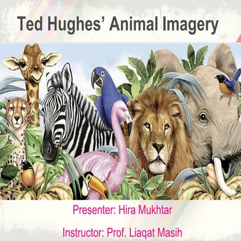 Ted Hughes's Animal Imagery