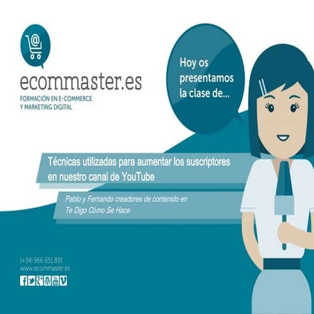 III Congreso Ecommaster - Mesa Youtubers (Te Digo Cómo se Hace)