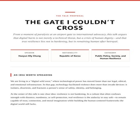 Resilience in the Digital Age: Human Dignity Beyond Technology ...