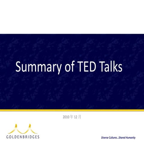 Ted talks