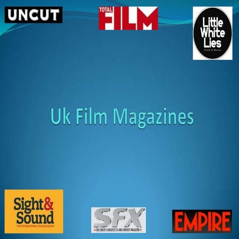 Ted tomkins uk film magazines