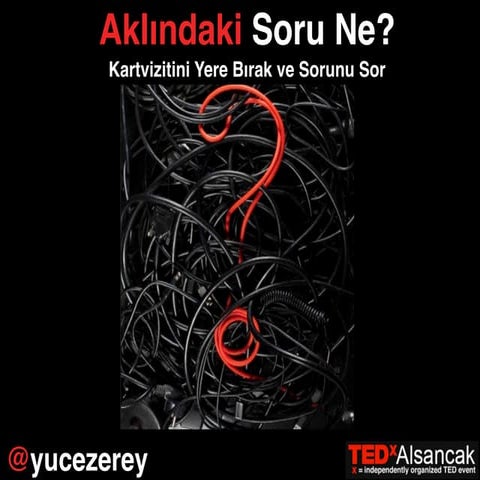 TED x Alsancak - Aklındaki Soru Ne? - The Profesyonel
