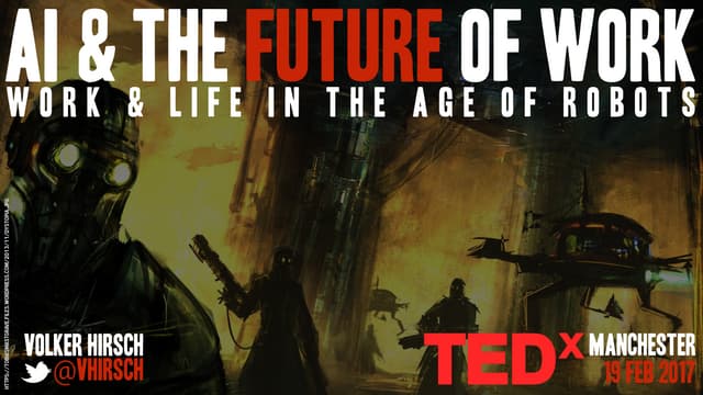 TEDx Manchester: AI & The Future of...