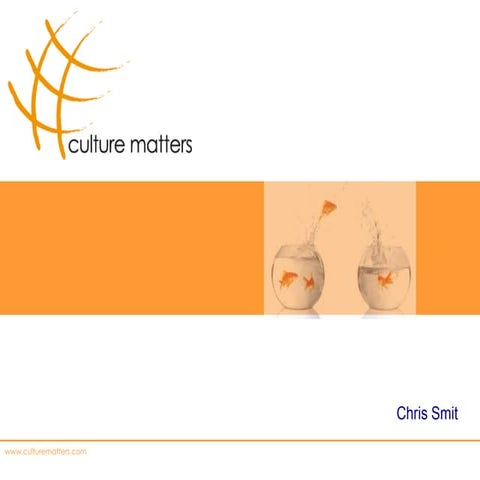 TEDx Presentation on Cultural Differences