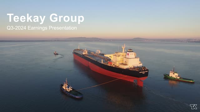 Teekay Group Q3-24 Earnings Presentation