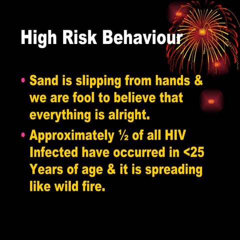 Teen Age High Risk Behavior | PPT