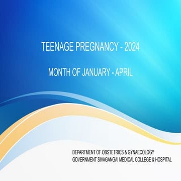 Teenage-pregnancy and it's complications