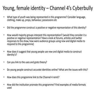 young women identity case study