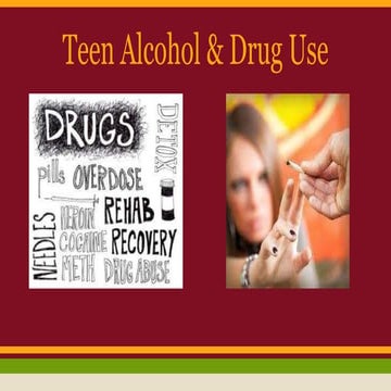 Facts about Teen Drug and Alcohol Use | PDF