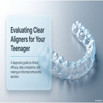 Clear Aligners for Teens: How Treatment Works & What to Expect | PPTX